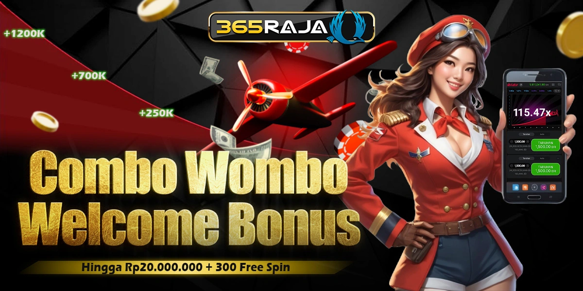Combo Wombo Welcome Bonus 120% + 300FS